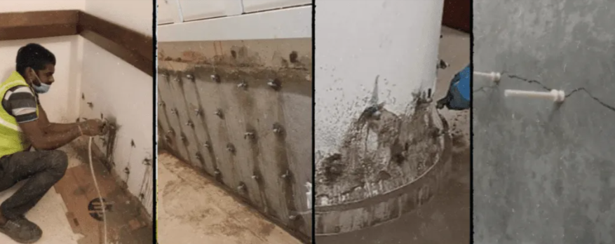 SUJA WATERPROOFING SOLUTIONS - Latest update - PU Grouting Waterproofing HSR Layout CONTACT:9945843699