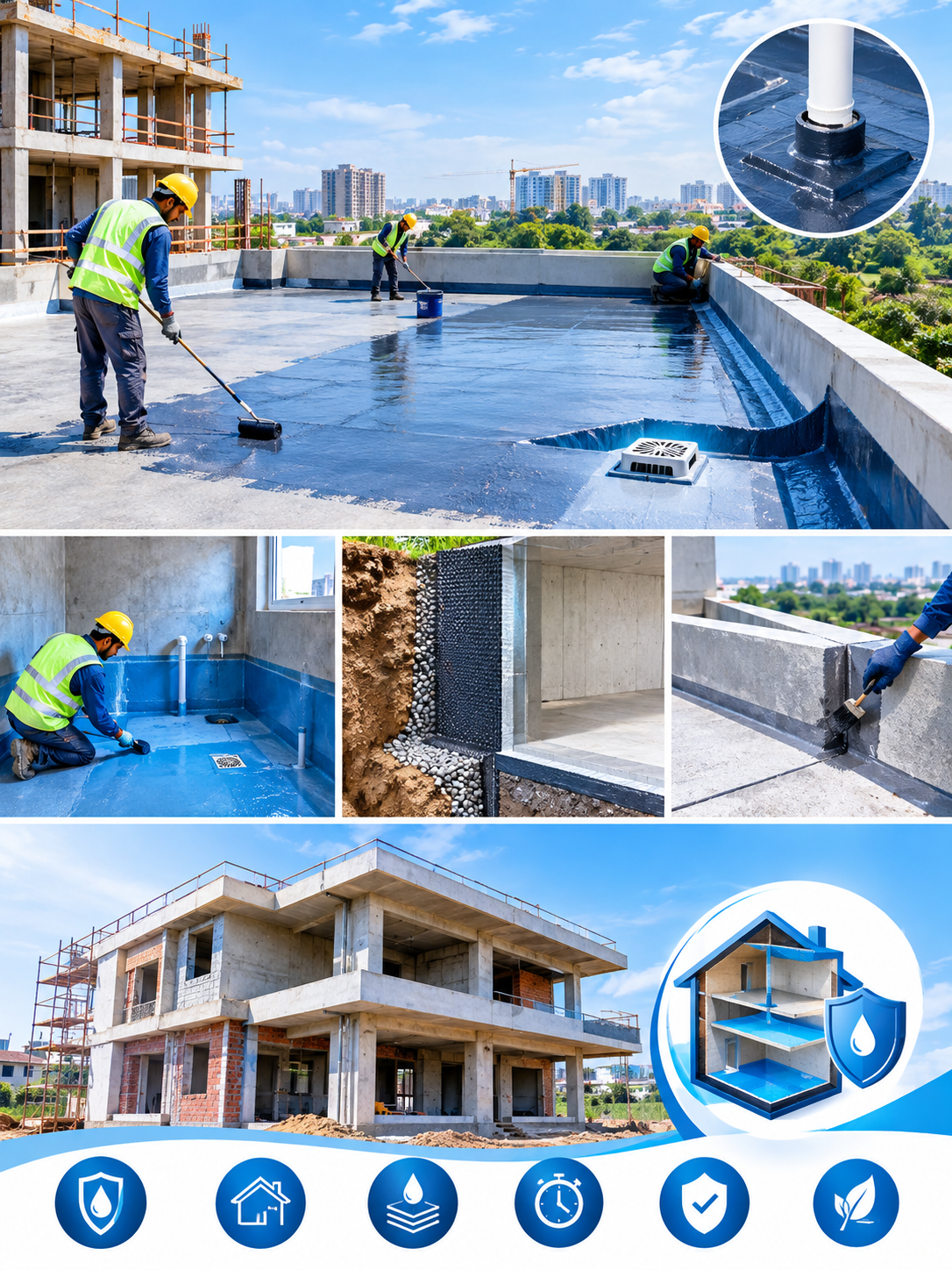 SUJA WATERPROOFING SOLUTIONS - Latest update - New Construction Waterproofing CONTACT:9945843699