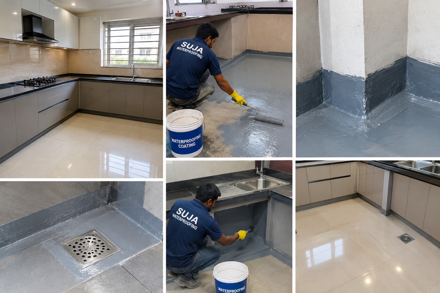 SUJA WATERPROOFING SOLUTIONS - Latest update - Kitchen Floor Waterproofing in Yeshwanthpur – Suja Waterproofing Service CONTACT:9945843699