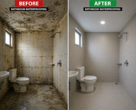 SUJA WATERPROOFING SOLUTIONS - Latest update - Toilet Wall Leakage Repair in Bangalore  CONTACT:9945843699